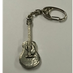 MGC Acoustic Guitar Pewter Keychain