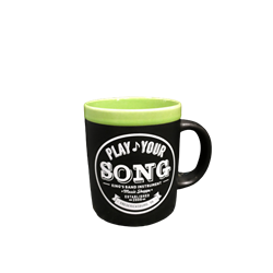 Play Your Song Green Mug